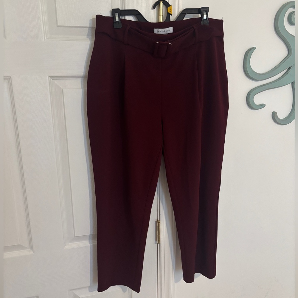 Carole Wren pants with belt size 14
